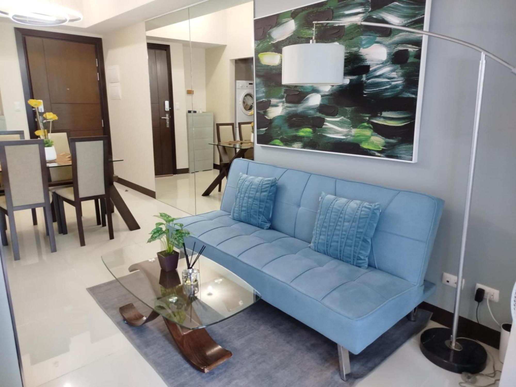 Cozy 1Br Uptown Parksuites Tower1 Bgc Manila Bagian luar foto